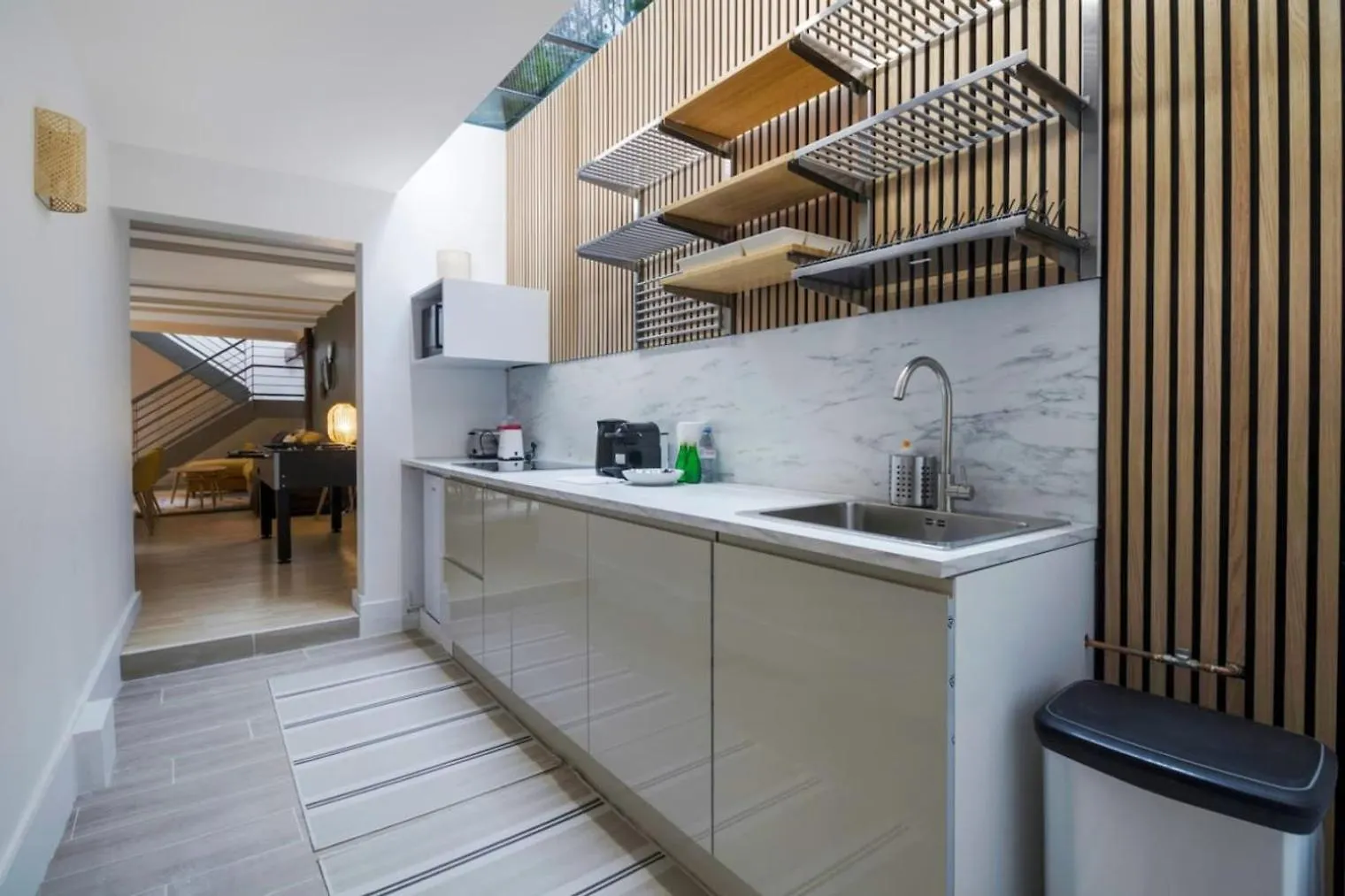 Superb Duplex Located On Rue Mouffetard Lejlighed Paris